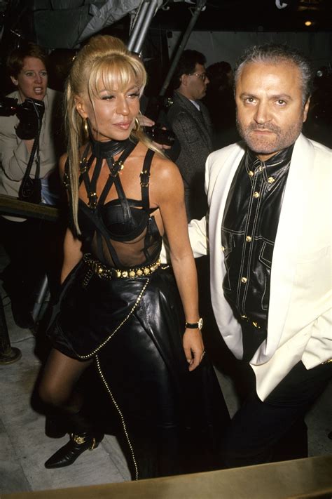 donatella versace lines|gianni versace and donatella.